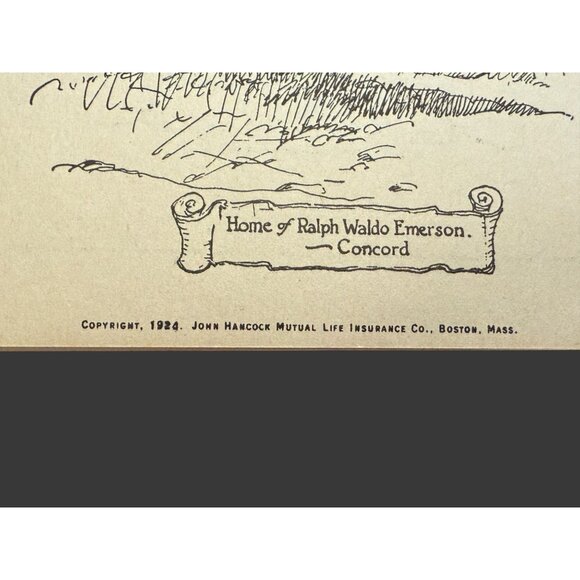 Historic Concord Booklet Presented By John Hancock Life Insurance Co. Featuring - Picture 6 of 15